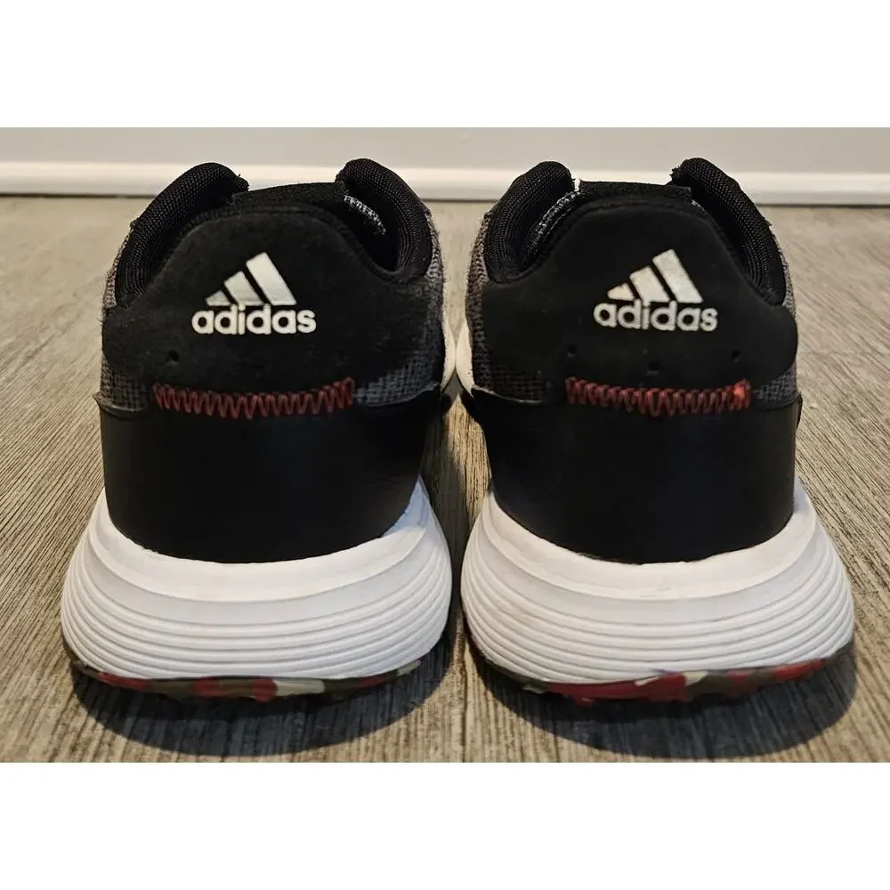 Adidas Tech Response Golf Shoes Gray Black Camo Spikeless Men's US 8.5 EU...